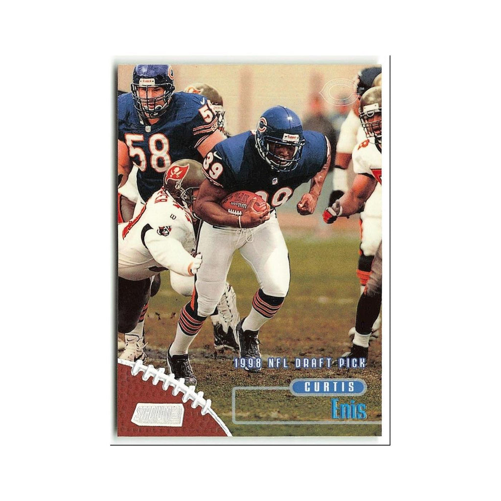 Curtis Enis Rookie 1998 Topps Stadium Club #175 Chicago Bears Football Card NM