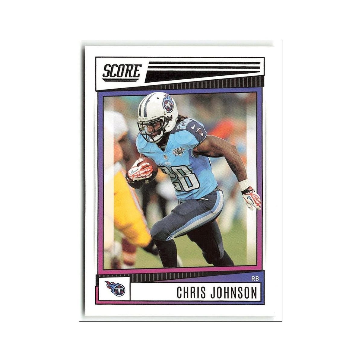 Chris Johnson 2022 Score #36 Tennessee Titans Football Card NM