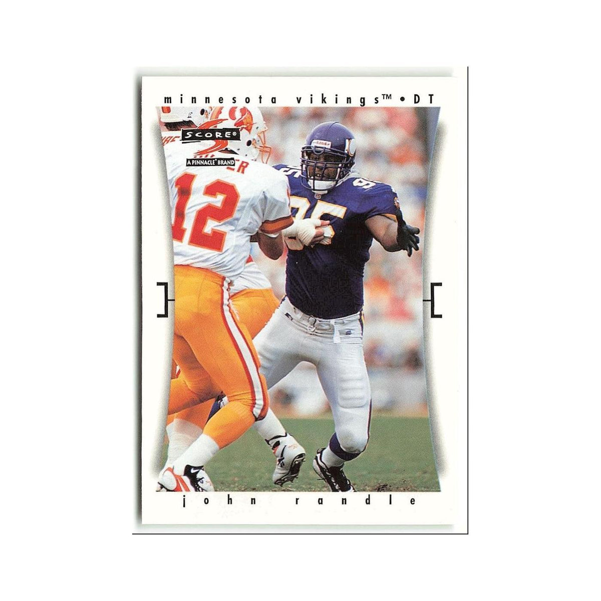 John Randle 1997 Score #120 Minnesota Vikings Football Card NM