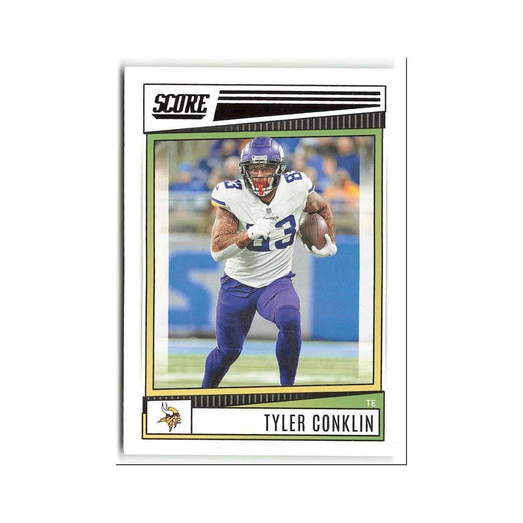 Tyler Conklin 2022 Score #105 Minnesota Vikings Football Card NM