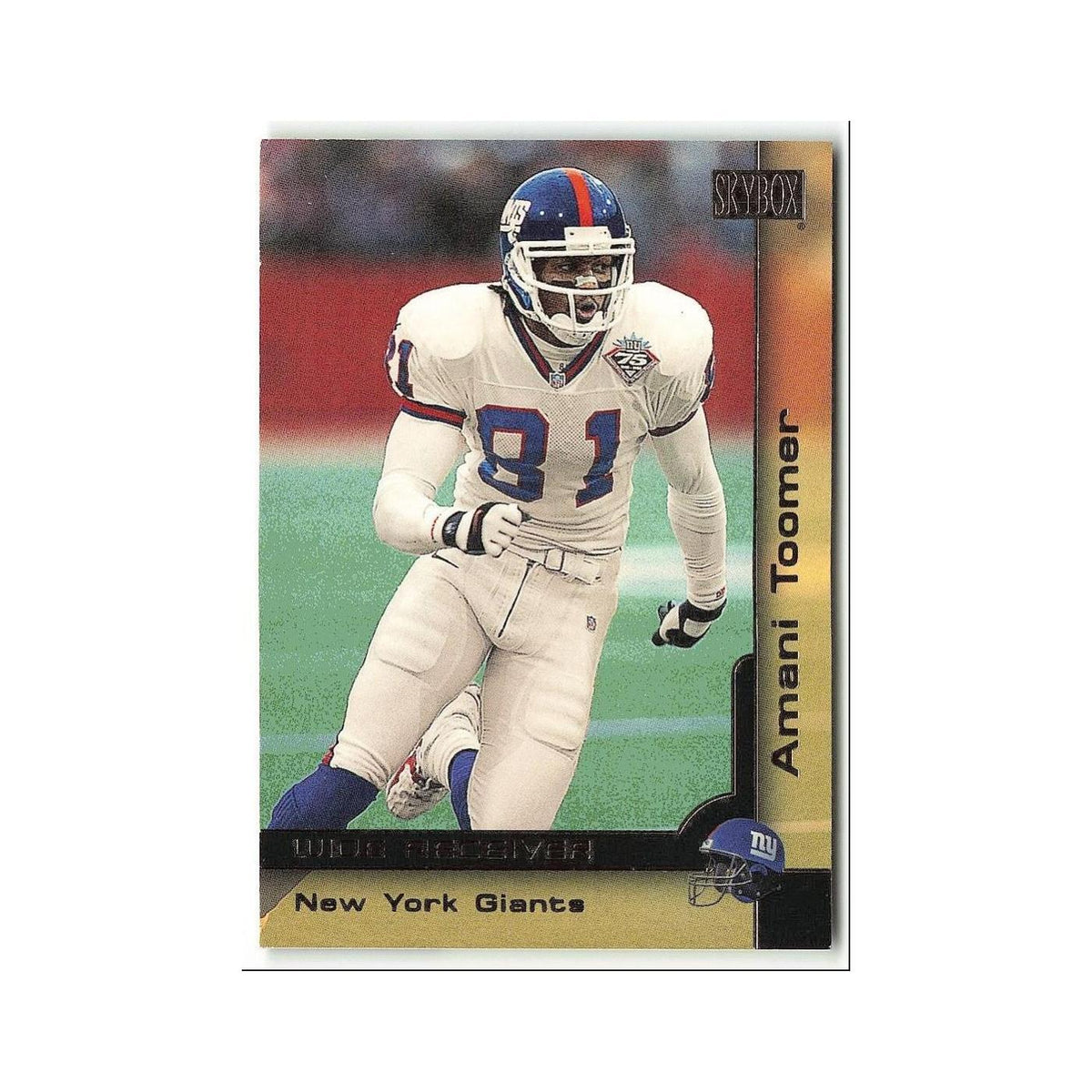 Amani Toomer 2000 SkyBox #127SR New York Giants Football Card NM