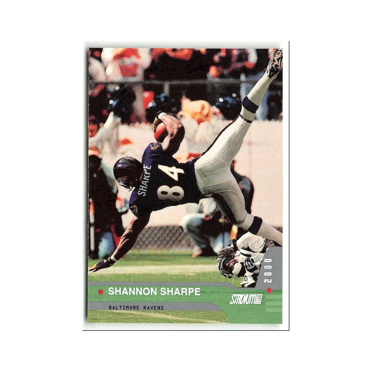 Shannon Sharpe 2000 Topps Stadium Club #146 Baltimore Ravens Football Card NM