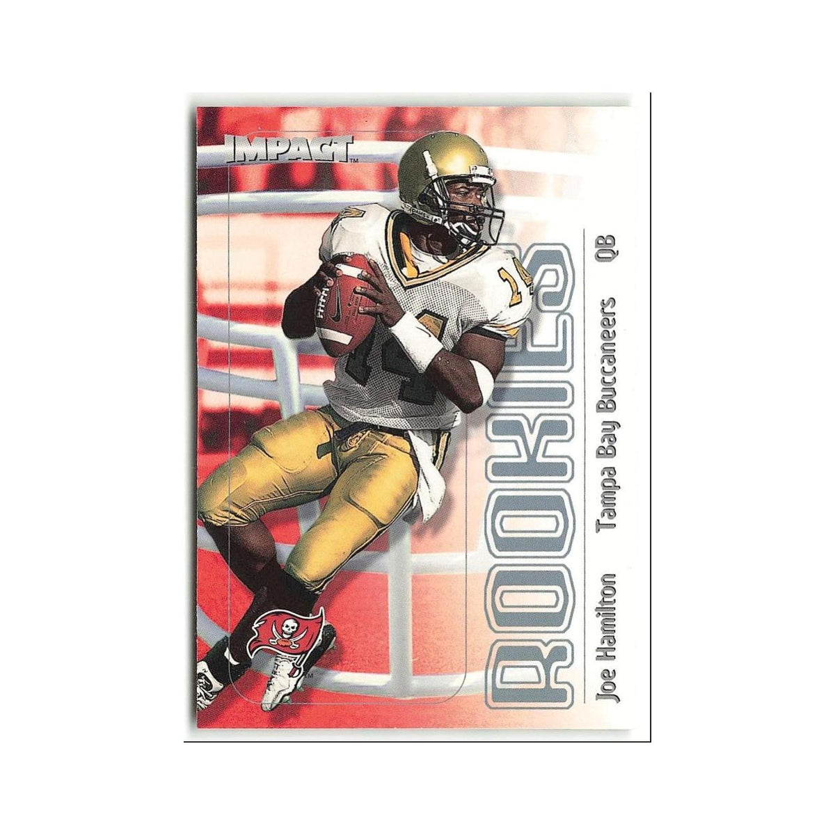 Joe Hamilton Rookie 2000 Skybox Impact #188 Tampa Bay Buccaneers NM