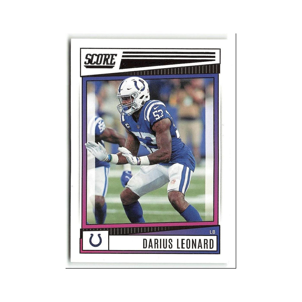 Darius Leonard 2022 Score #14 Indianapolis Colts Football Card NM