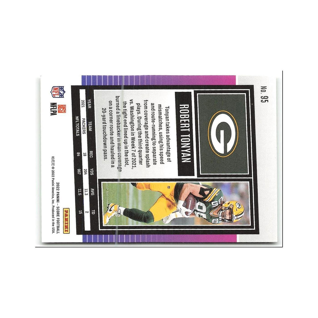Robert Tonyan 2022 Score #95 Green Bay Packers Football Card NM