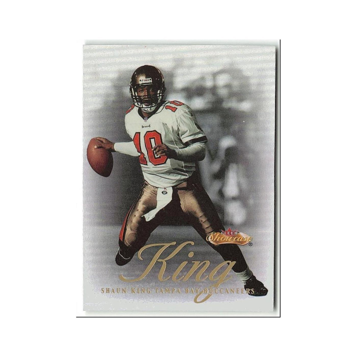 Shaun King 2000 Fleer Showcase #32 Tampa Bay Buccaneers Football Card NM