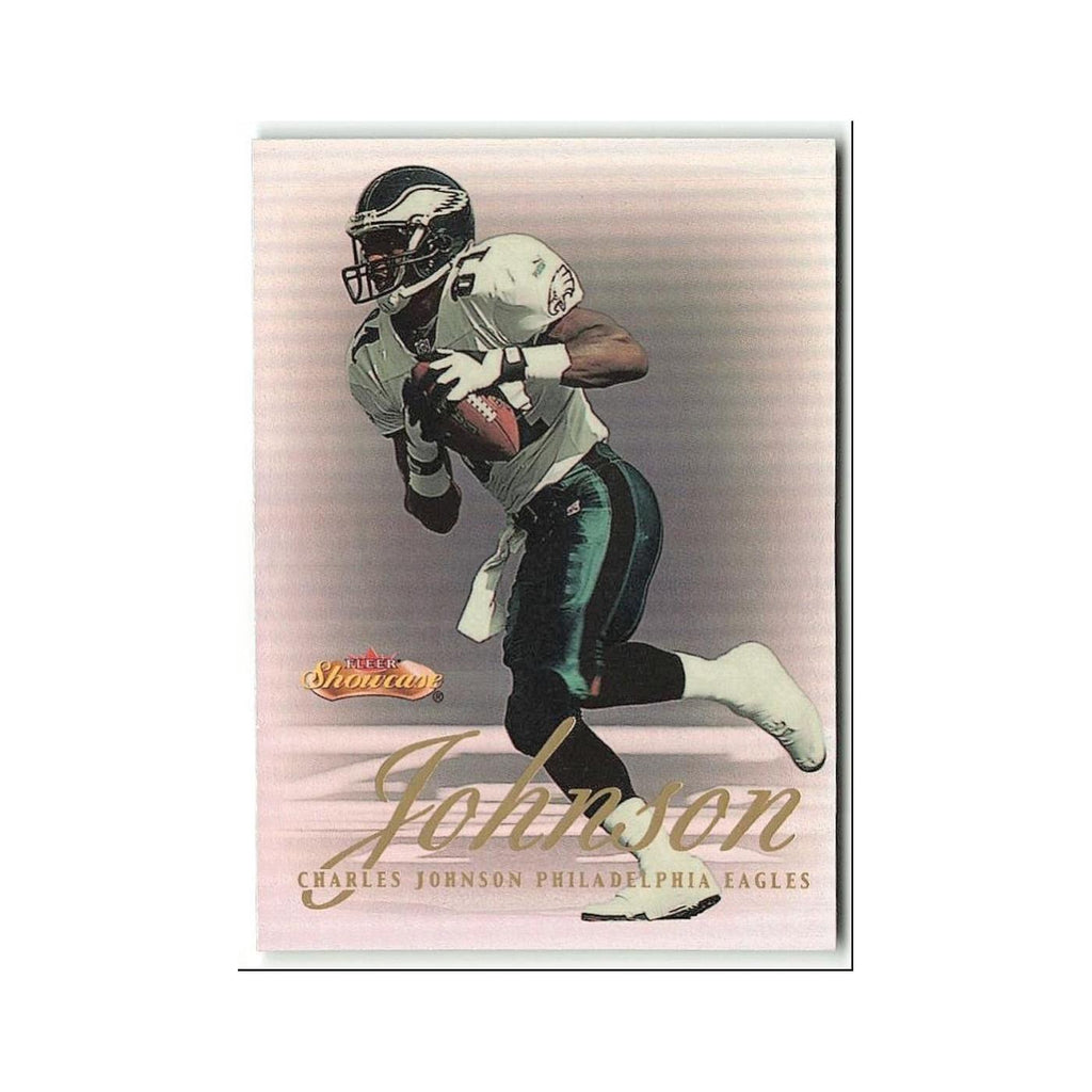 Charles Johnson 2000 Fleer Showcase #14 Philadelphia Eagles Football Card NM