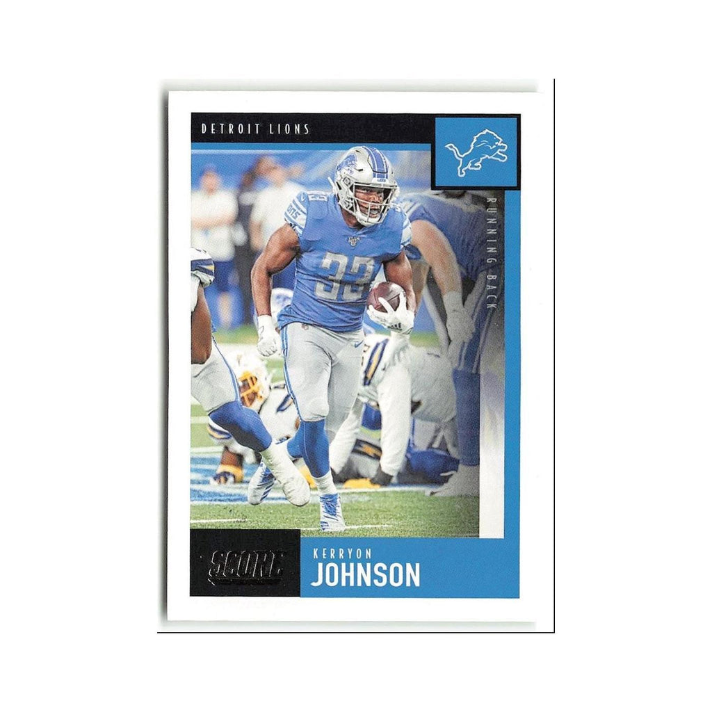Kerryon Johnson 2020 Score #220 Detroit Lions Football Card NM