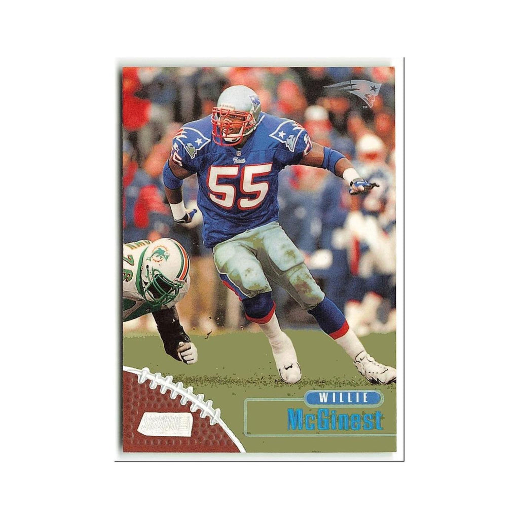 Willie McGinest 1998 Topps Stadium Club #87 New England Patriots NM