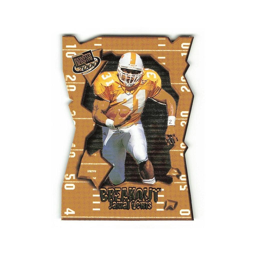 Jamal Lewis 2000 Press Pass Breakout #31 Tennessee Volunteers Football Card NM