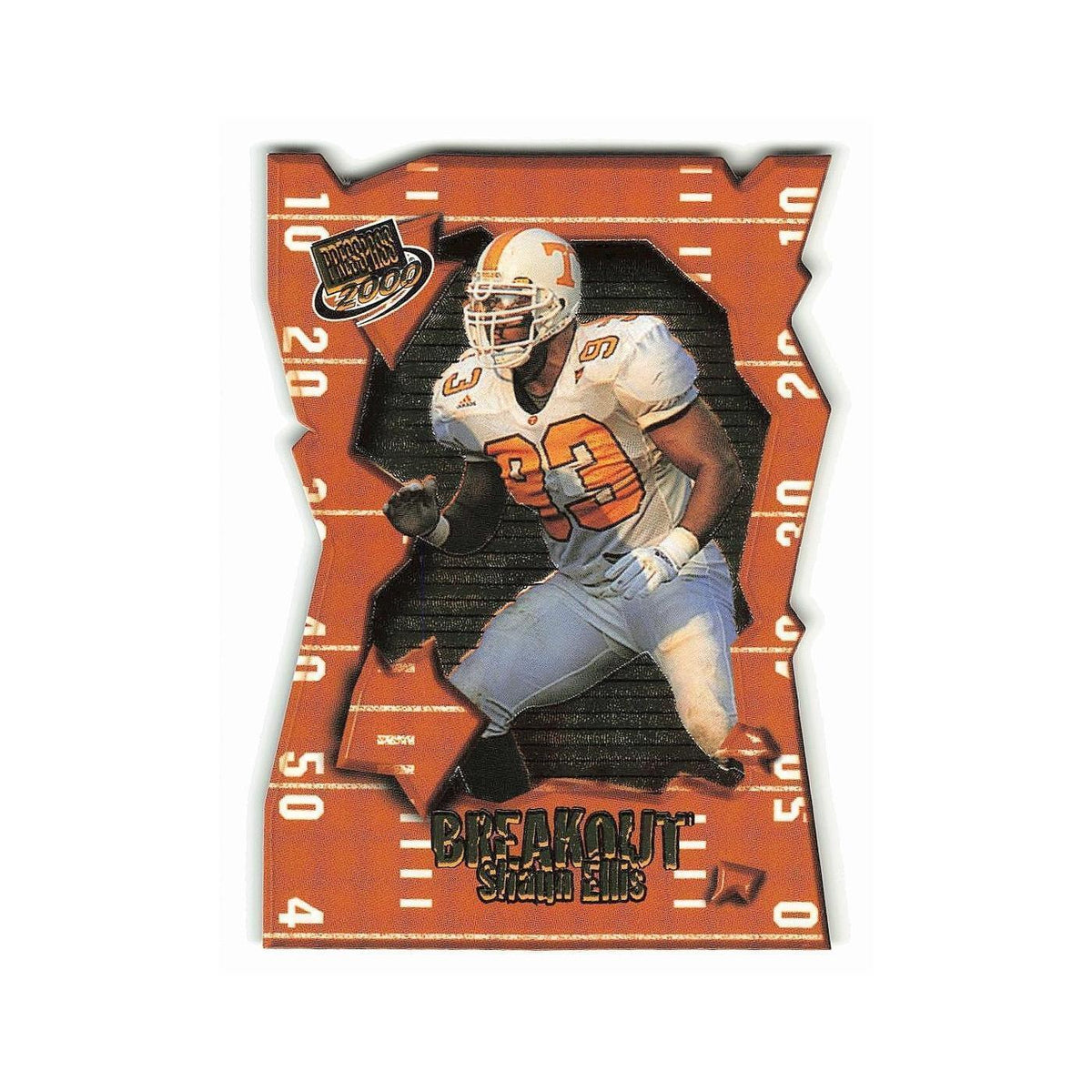 Shaun Ellis 2000 Press Pass Breakout #BO23 Tennessee Volunteers NM