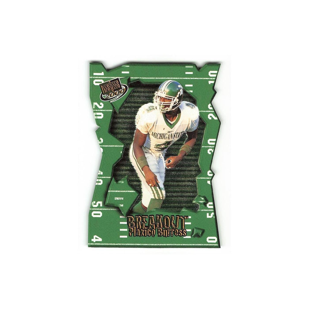 Plaxico Burress 2000 Press Pass Breakout #BO4 Spartans NM