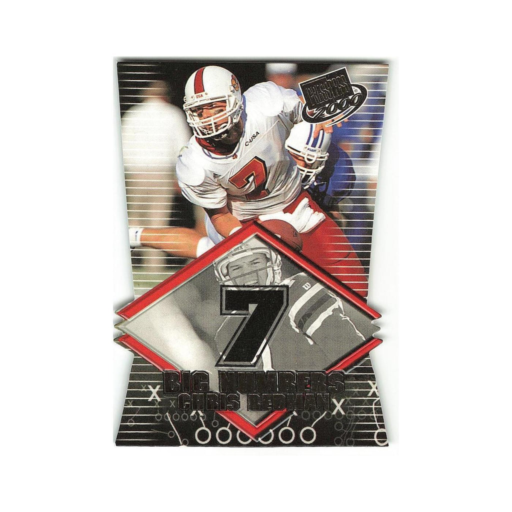Chris Redman 2000 Press Pass Big Numbers #BN8 Louisville Cardinals NM