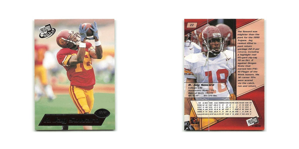 R.Jay Soward 2000 Press Pass #22