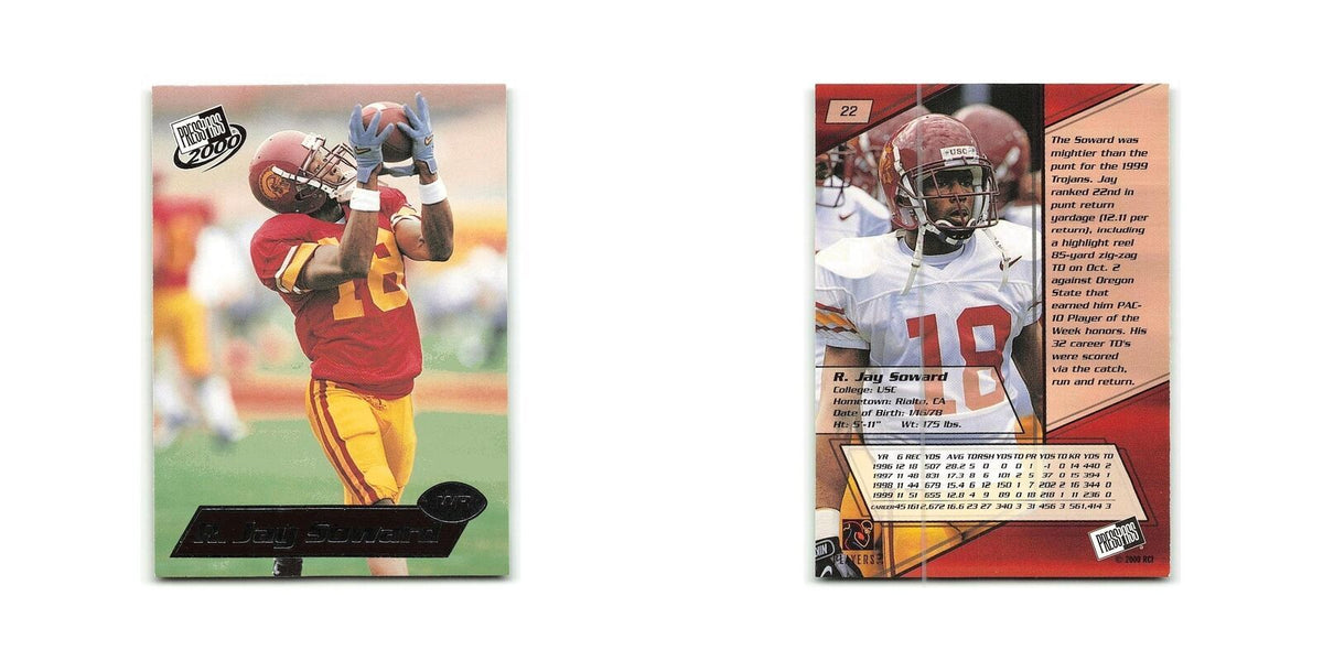 R.Jay Soward 2000 Press Pass #22