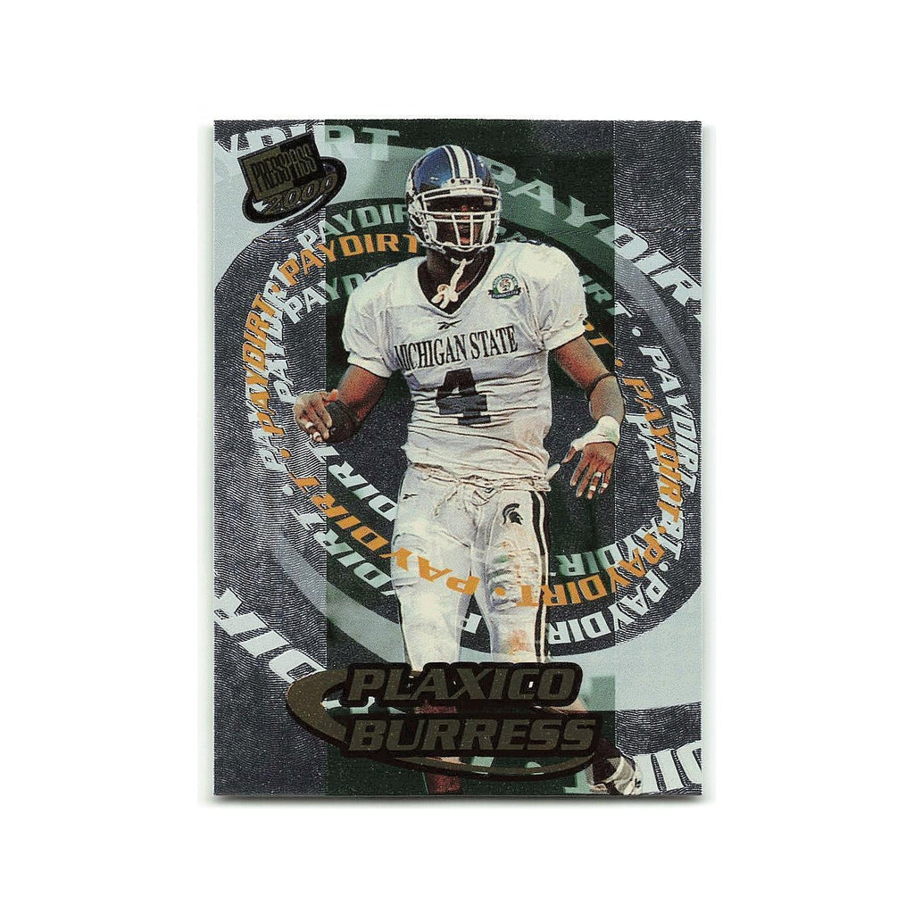 Plaxico Burress 2000 Press Pass #PD 2 Michigan State Spartans Football Card NM