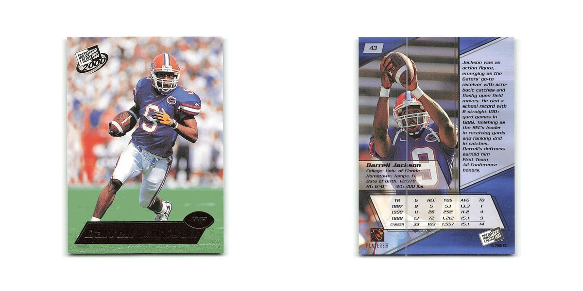 Darrell Jackson 2000 Press Pass #43