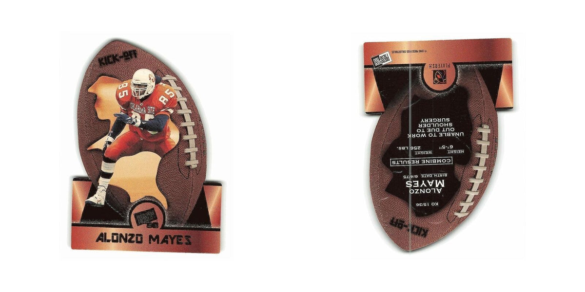 Alonzo Mayes 1998 Press Pass Kick-Off #KO15 Oklahoma State Cowboys NM