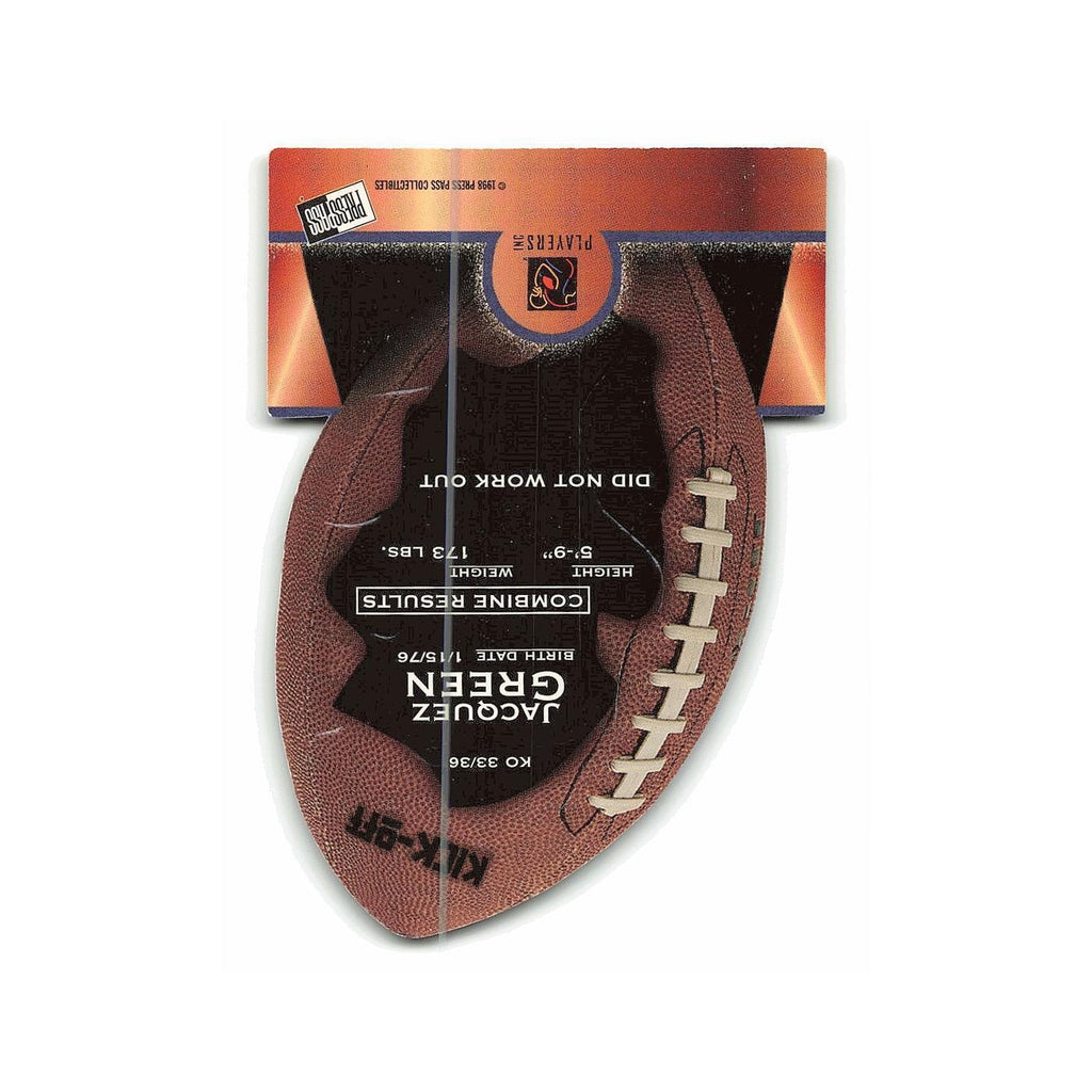 Jacquez Green 1998 Press Pass Kick-Off #KO 33 Florida Gators Football Card NM
