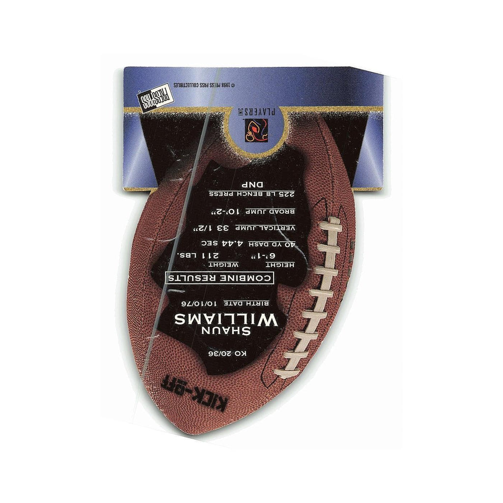 Shaun Williams 1998 Press Pass Kick-Off #KO 20 UCLA Bruins