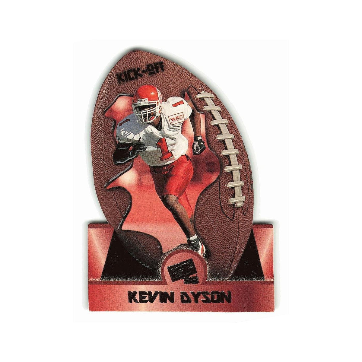 Kevin Dyson 1998 Press Pass Kick-Off #KO16 Utah Football Card NM