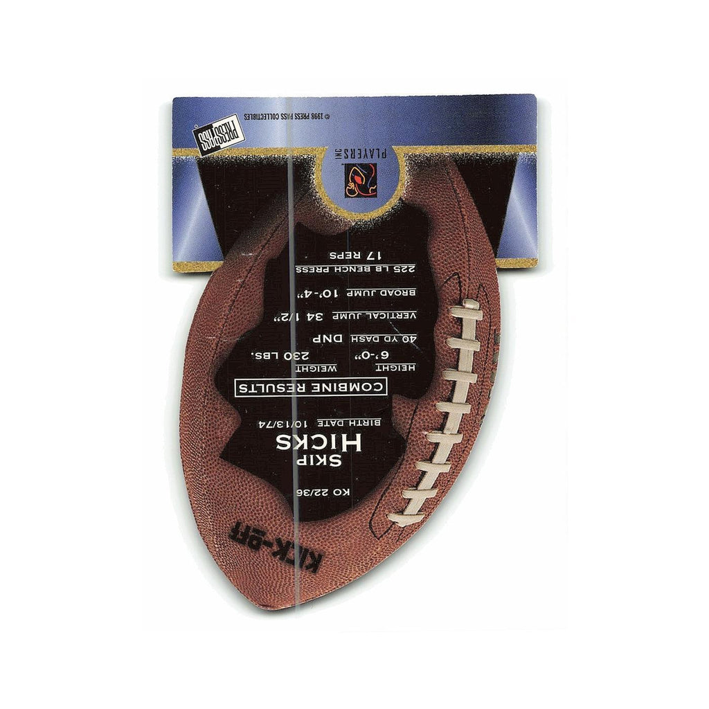 Skip Hicks 1999 Press Pass Kick-Off #KO 22 UCLA Bruins NM