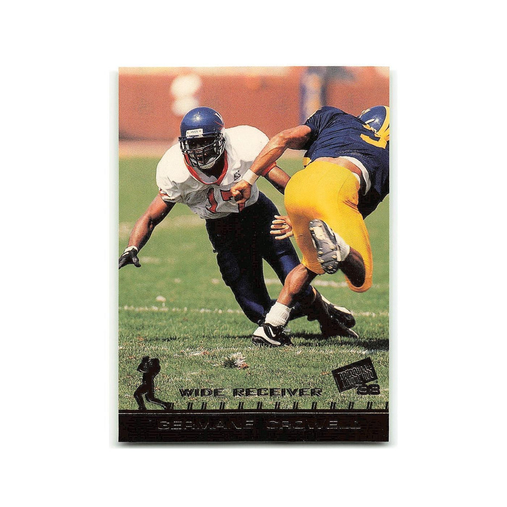 Germane Crowell 1998 Press Pass #16 Virginia Cavaliers Football Card NM