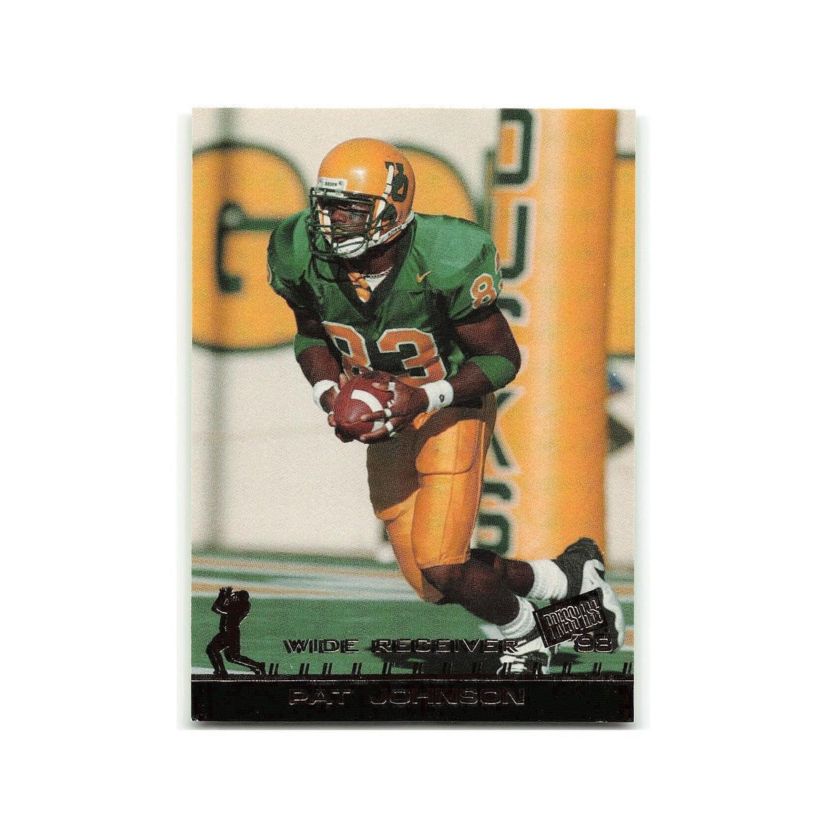 Pat Johnson 1998 Press Pass #43 Oregon Ducks Football Card NM