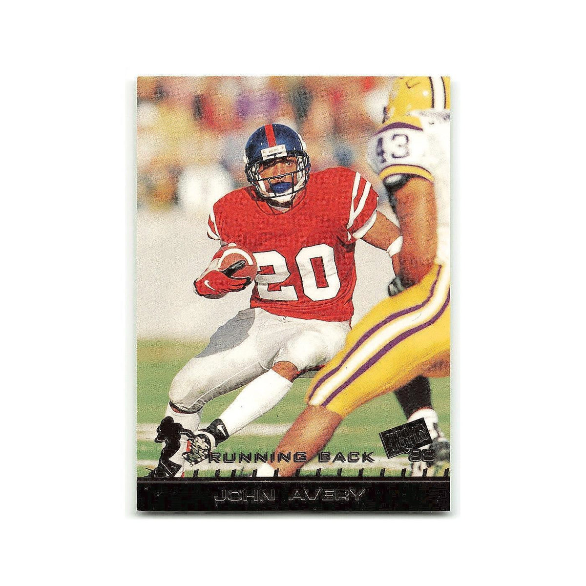 John Avery 1998 Press Pass #25