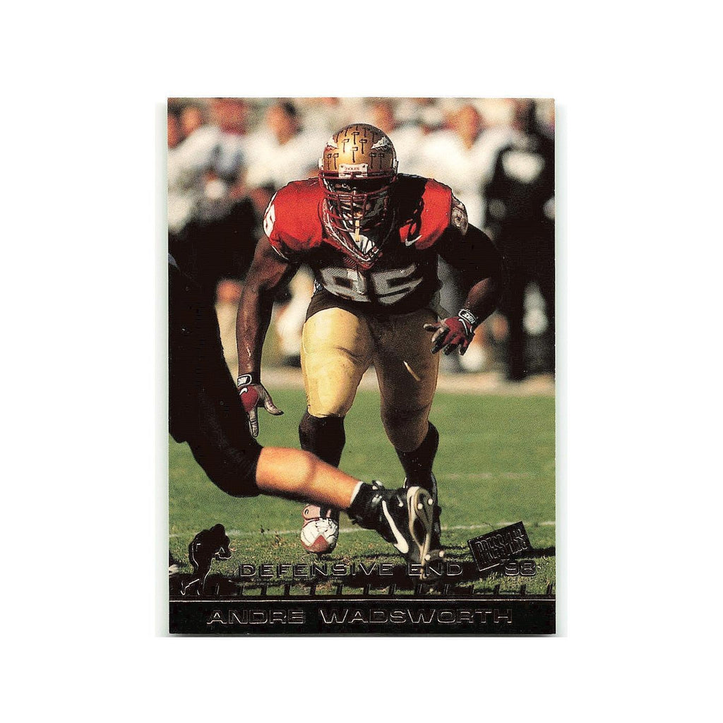 Andre Wadsworth 1998 Press Pass #4 Florida State Seminoles Football Card NM