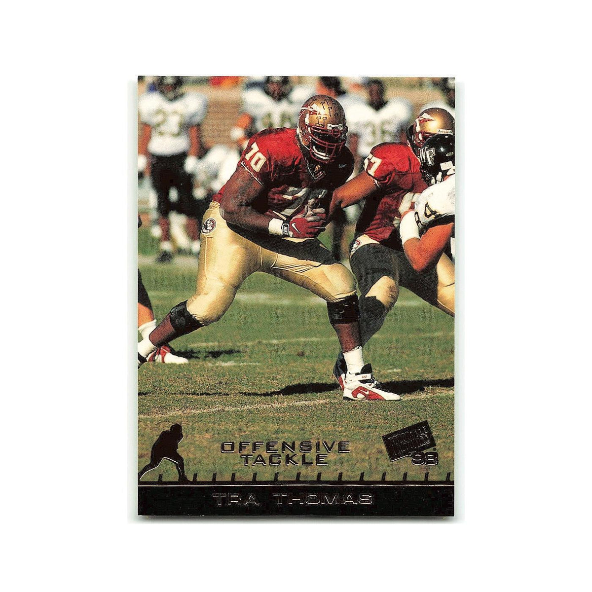 Tra Thomas 1998 Press Pass #7 Florida State Seminoles