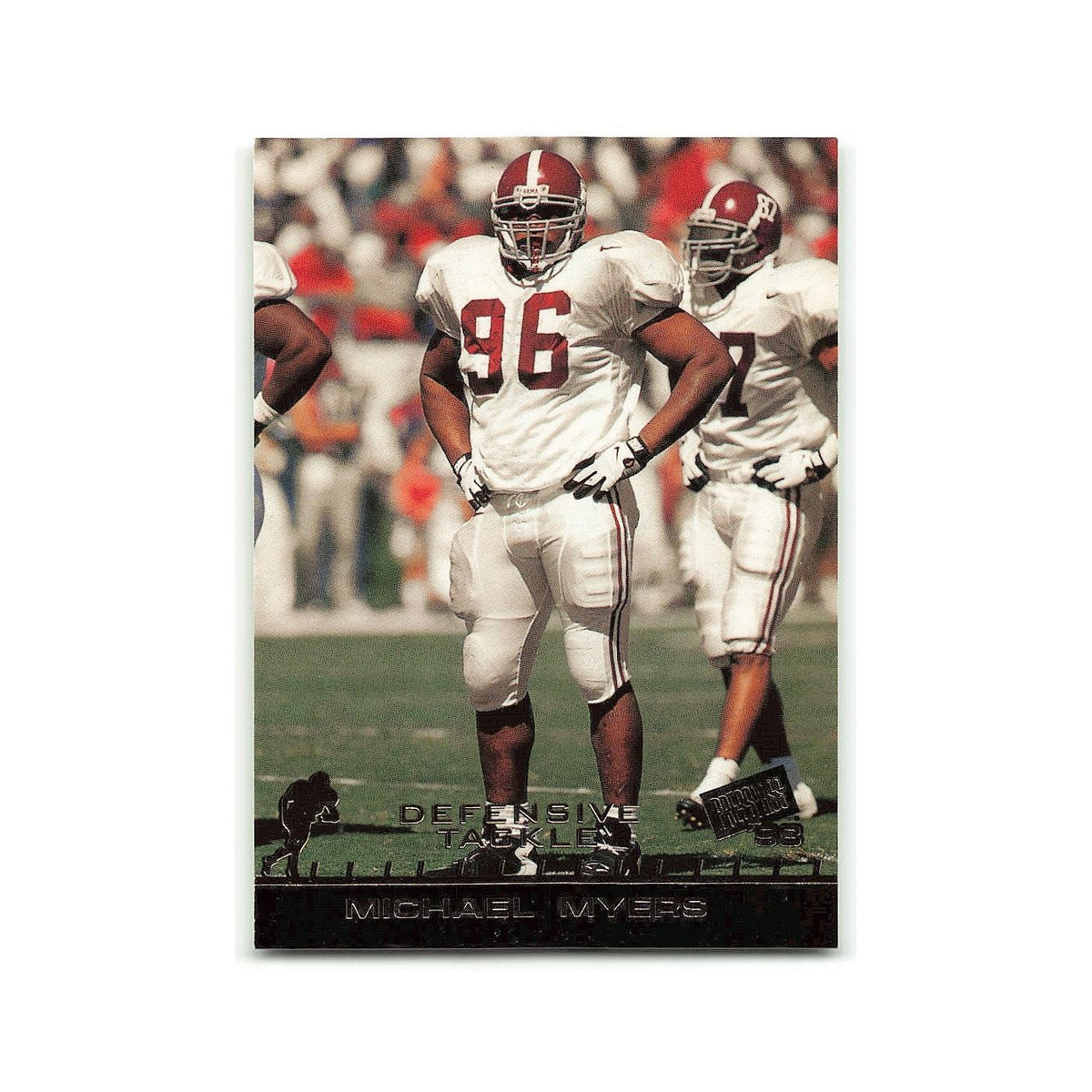 Michael Myers 1998 Press Pass #12 Crimson Tide Football Card NM