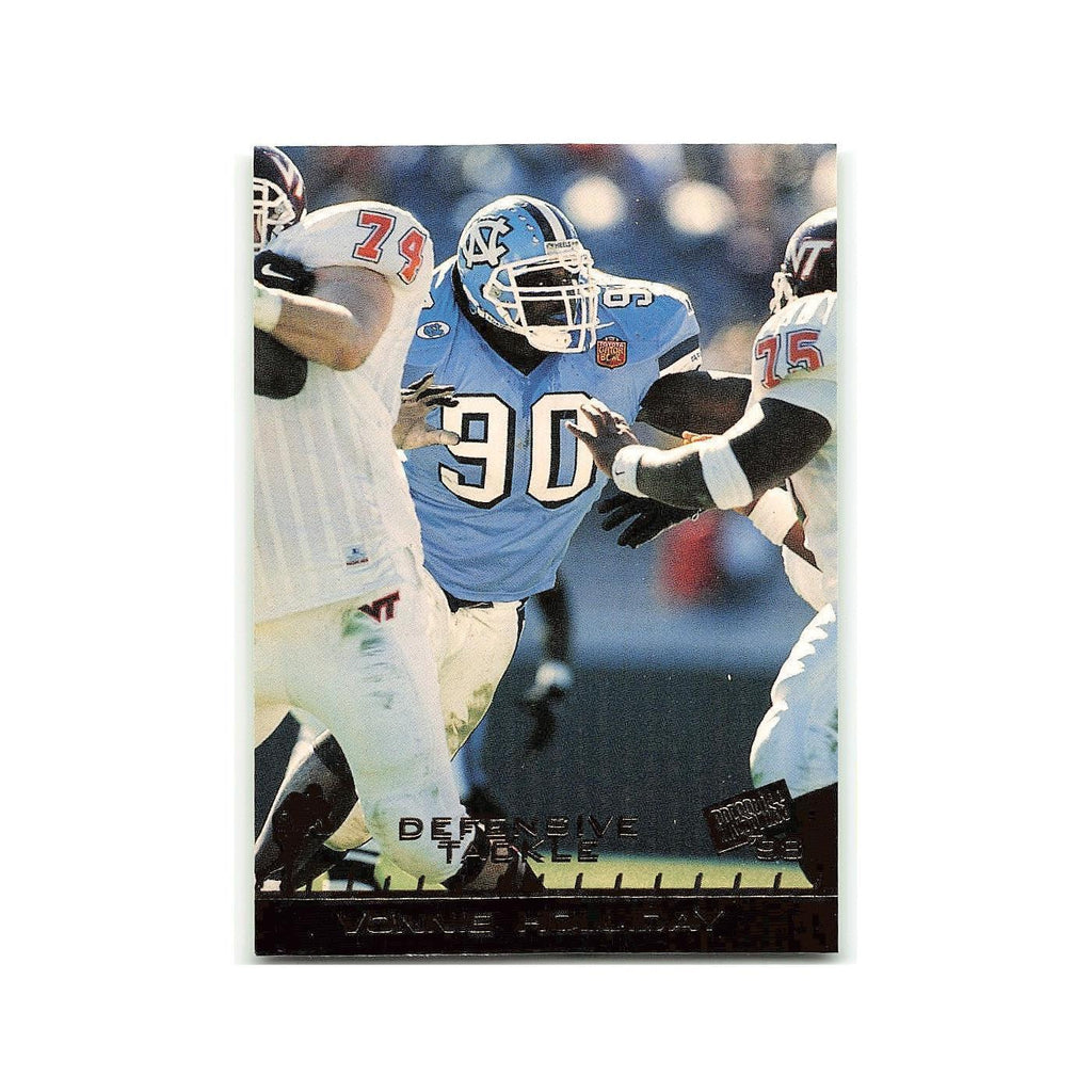 Vonnie Holliday 1998 Press Pass #26 North Carolina Tar Heels Football Card NM