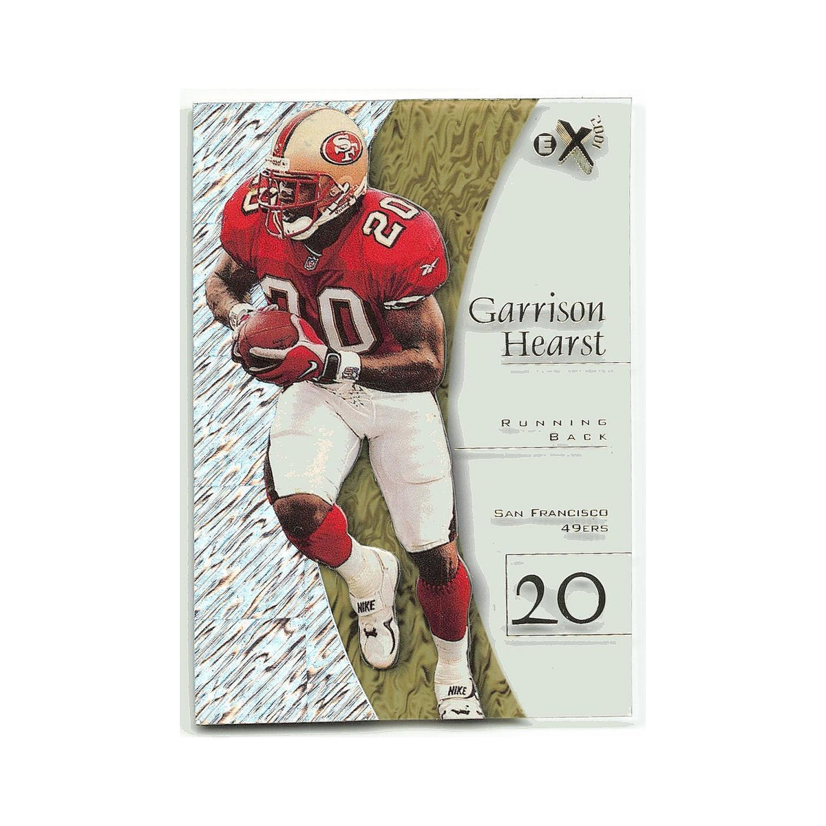 Garrison Hearst 1998 SkyBox E-X2001 #35 San Francisco 49ers Football Card NM