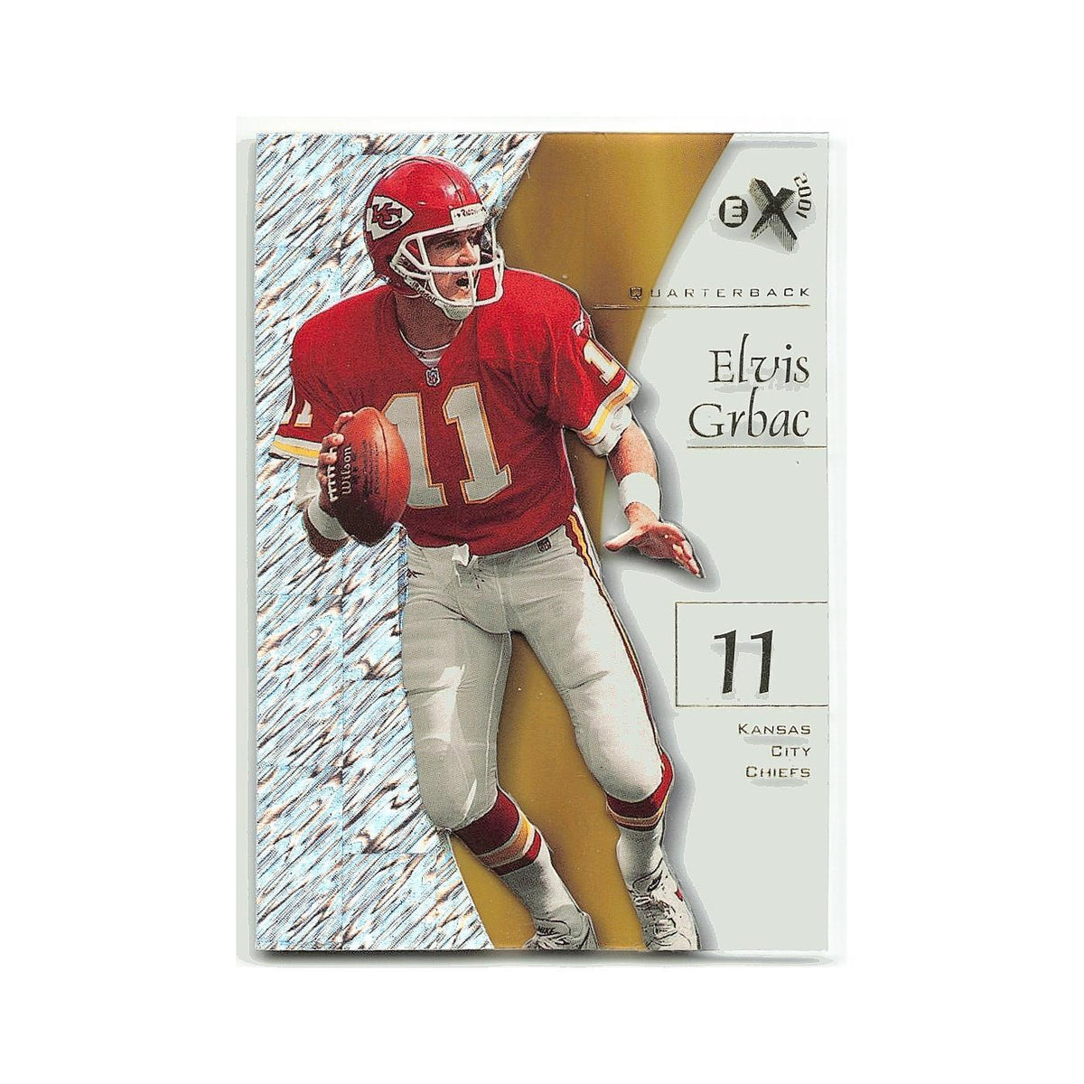 Elvis Grbac 1998 SkyBox E-X2001 #21 Kansas City Chiefs Football Card NM
