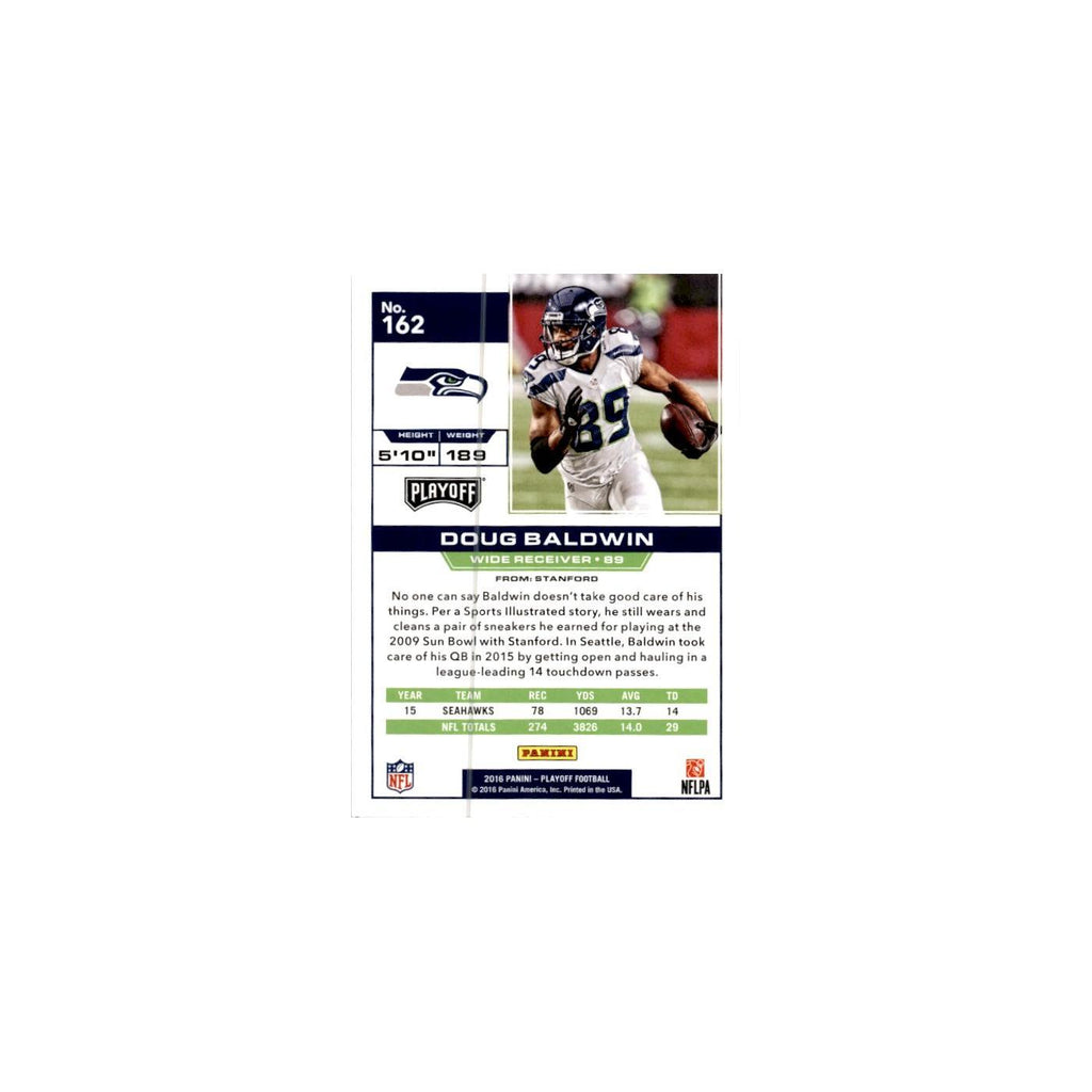 Doug Baldwin 2016 Panini Playoff #162 Seattle Seahawks Football Card NM