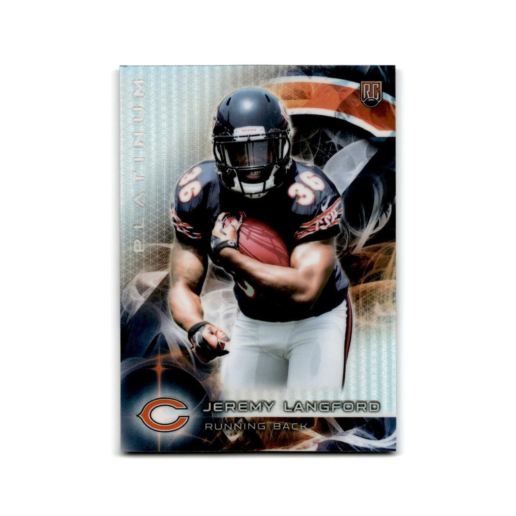 Jeremy Langford Rookie 2015 Topps Platinum #127 Chicago Bears Football Card NM