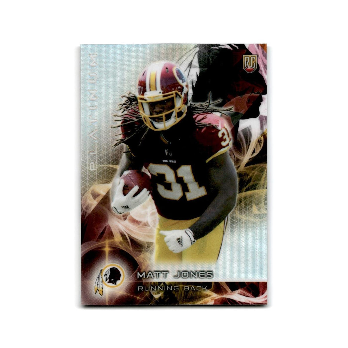 Matt Jones Rookie 2015 Topps Platinum #111 Washington Redskins Football Card NM