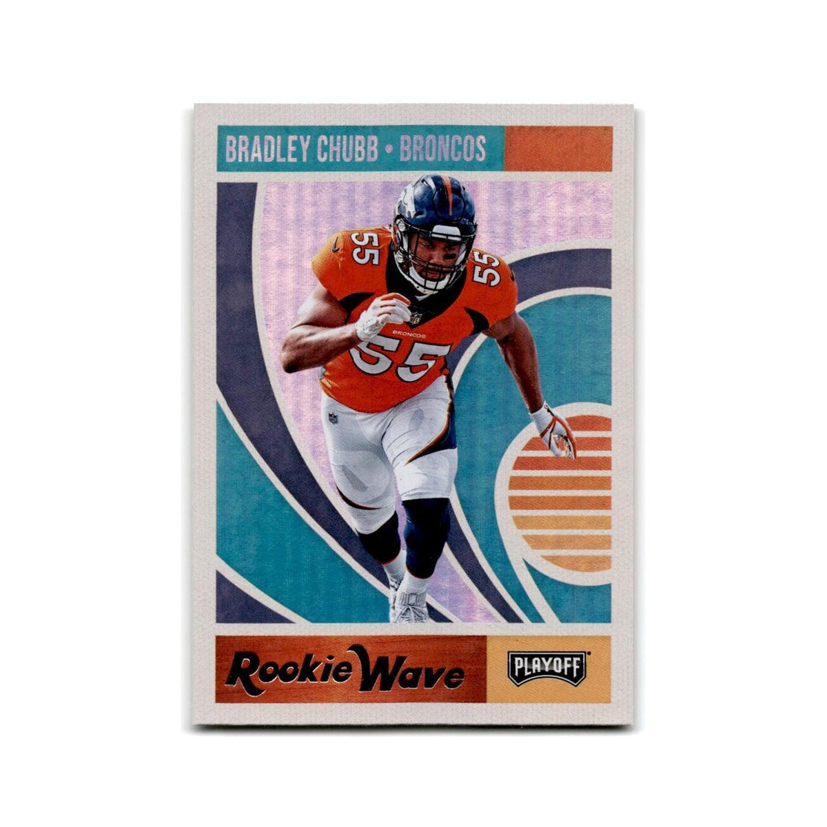 Bradley Chubb 2018 Panini Playoff #8 Denver Broncos Football Card NM