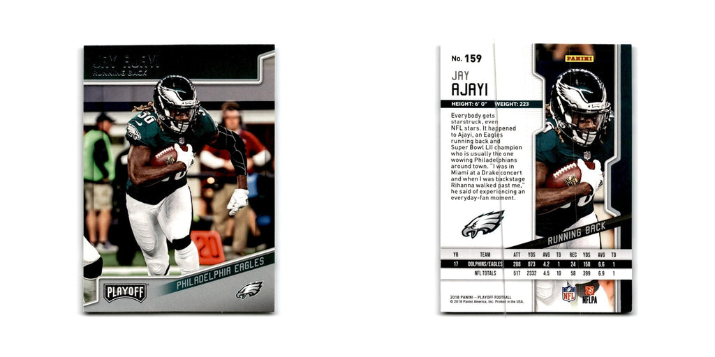 Jay Ajayi 2018 Panini Playoff #159 Philadelphia Eagles Football Card NM