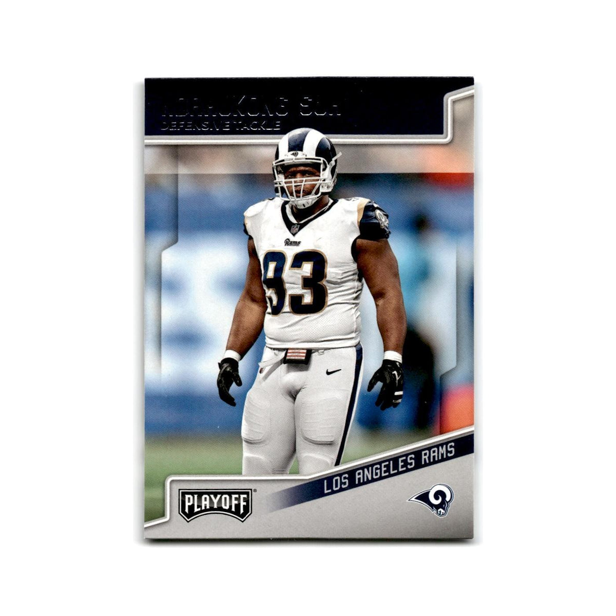 Ndamukong Suh 2018 Panini Playoff #105 Los Angeles Rams Football Card NM