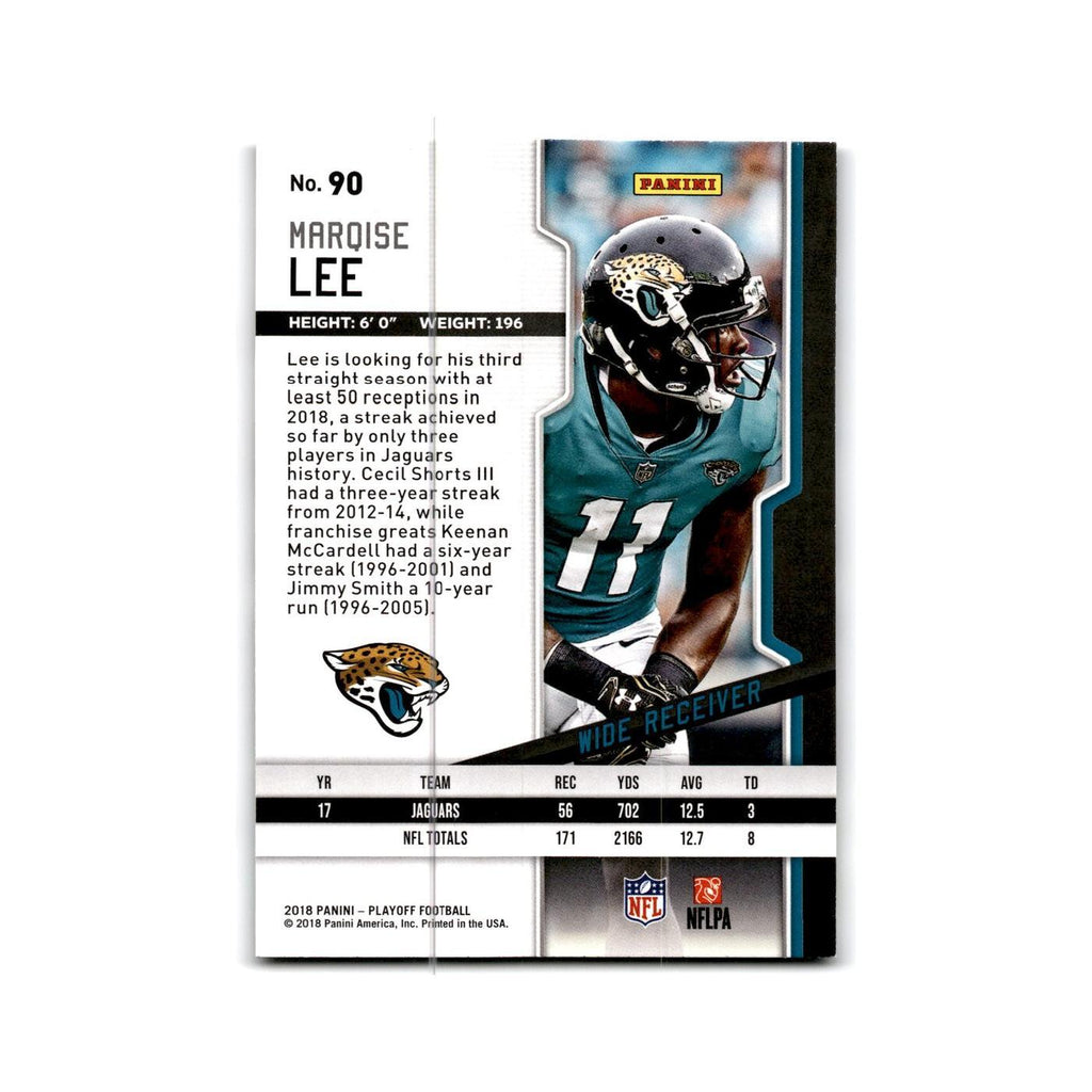 Marqise Lee 2018 Panini Playoff #90 Jacksonville Jaguars Football Card NM