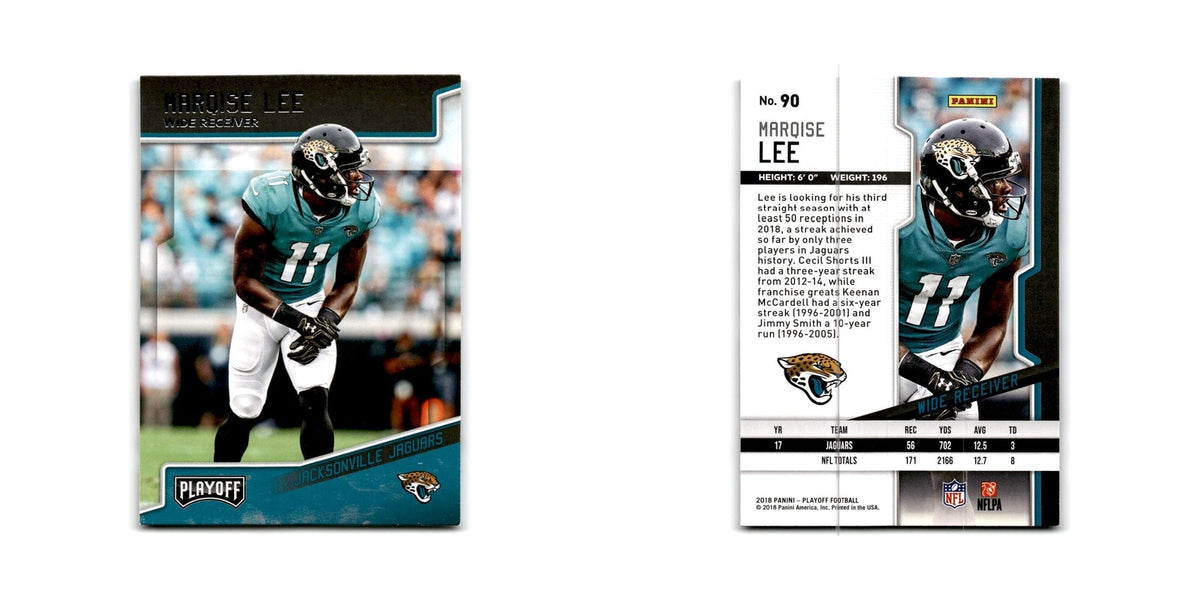 Marqise Lee 2018 Panini Playoff #90 Jacksonville Jaguars Football Card NM