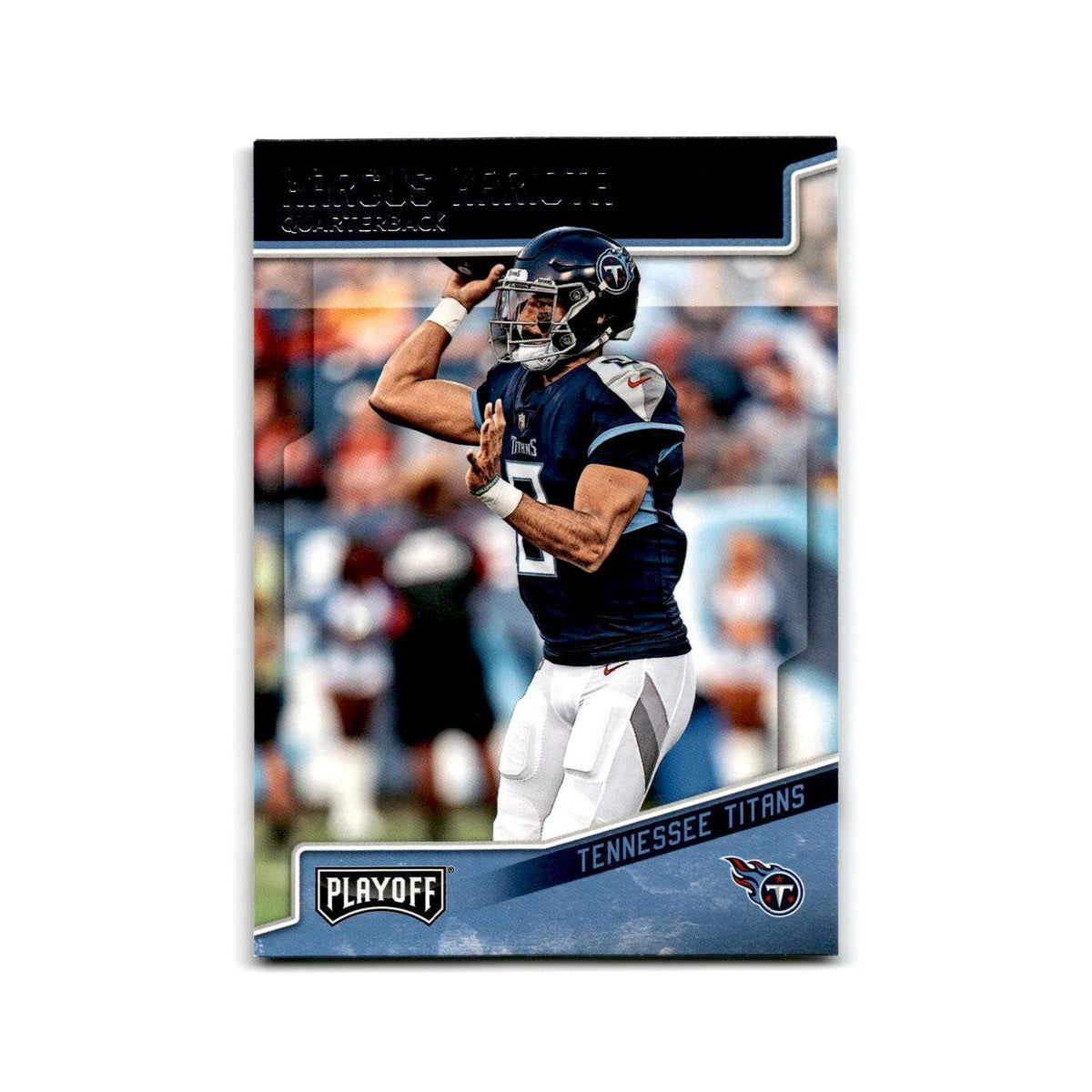 Marcus Mariota 2018 Panini Playoff #189 Tennessee Titans Football Card NM
