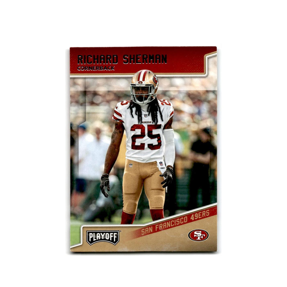 Richard Sherman 2018 Panini Playoff #174 San Francisco 49ers Football Card NM