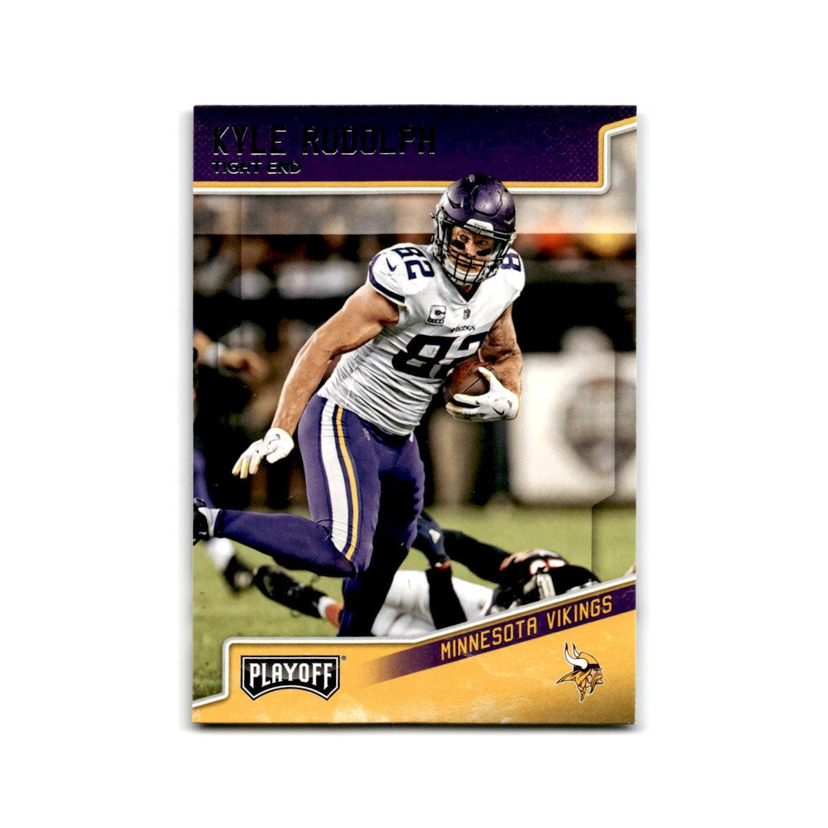 Kyle Rudolph 2018 Panini Playoff #124 Minnesota Vikings Football Card NM