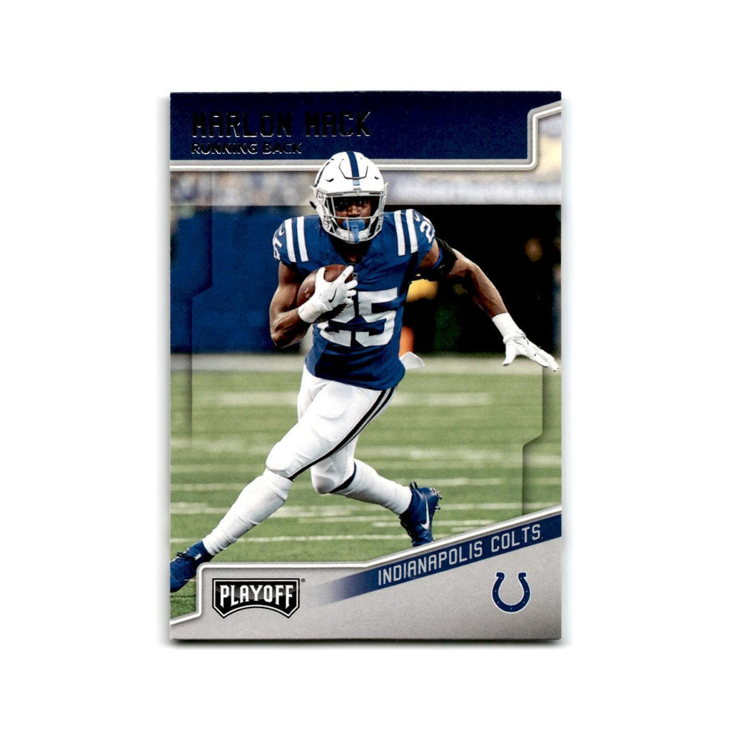 Marlon Mack 2018 Panini Playoff #83 Indianapolis Colts Football Card NM