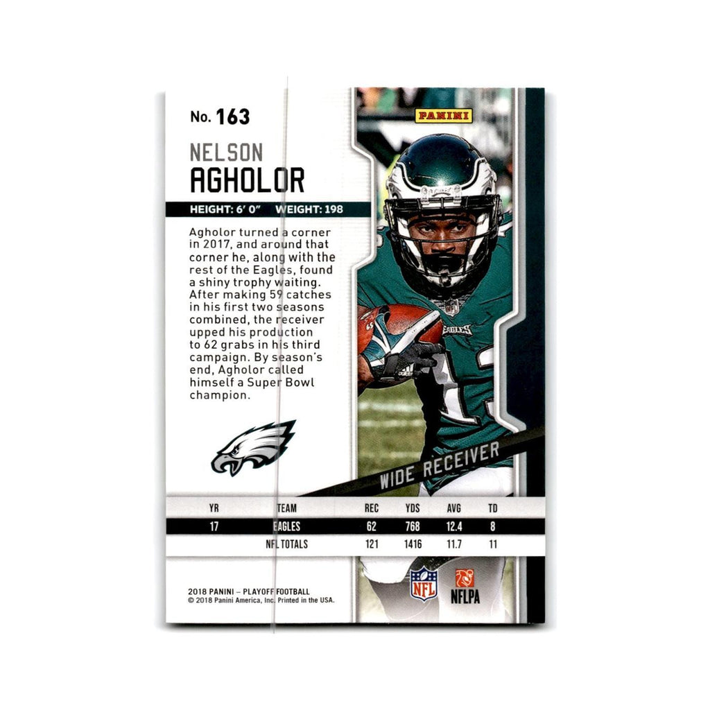 Nelson Agholor 2018 Panini Playoff #163 Philadelphia Eagles Football Card NM