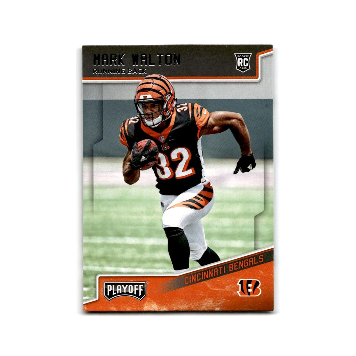 Mark Walton Rookie 2018 Panini Playoff #231 Cincinnati Bengals Football Card NM