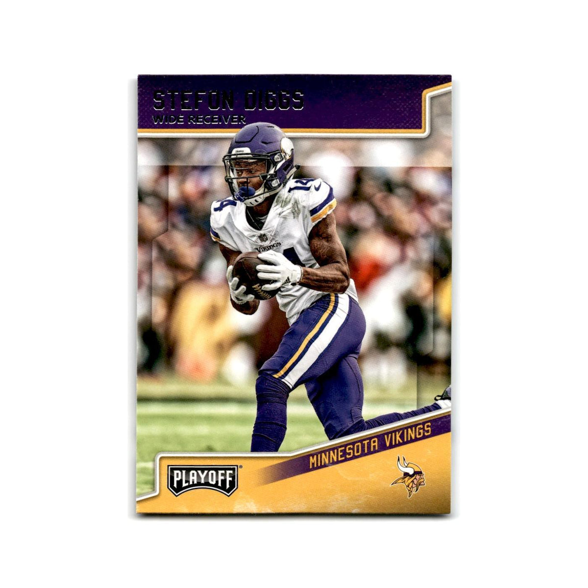 Stefon Diggs 2018 Panini Playoff #121 Minnesota Vikings Football Card NM